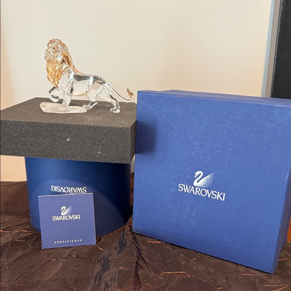 Swarovski Disney The Lion King Mufasa~ Retired - Picture 2 of 15